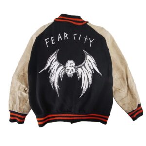 FEAR CITY varsity jacket